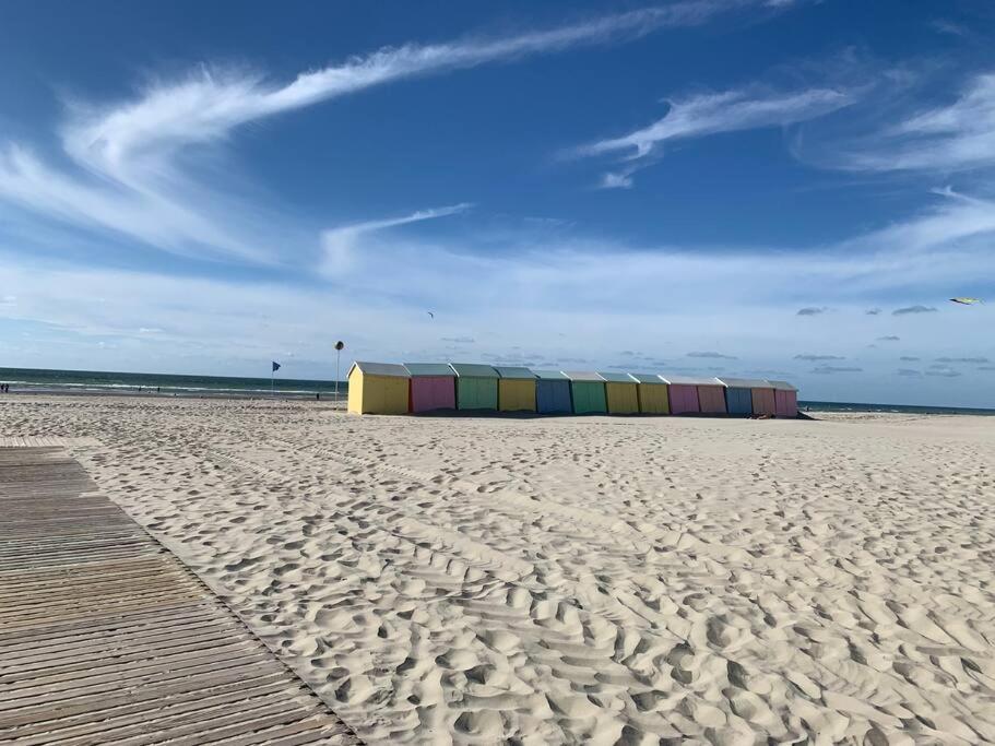 Plain-Pied A Berck-Plage - Commerces Et Plage A Quelques Pas Exterior foto